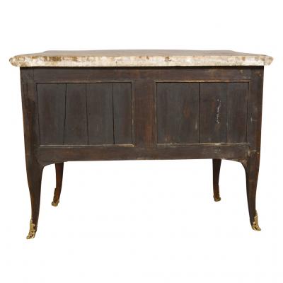 Louis XV Tulipwood and Parquetry Commode