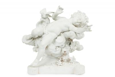 Louis XV Unglazed Sevre Cupid