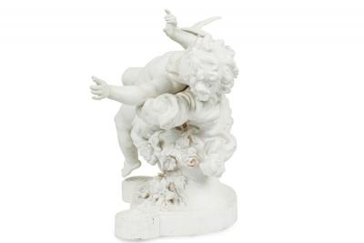Louis XV Unglazed Sevre Cupid