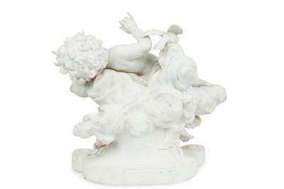 Louis XV Unglazed Sevre Cupid
