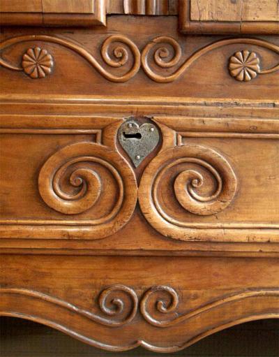 Louis XV Walnut Armoire