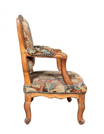 Louis XV Walnut Childs Armchair