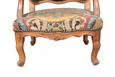 Louis XV Walnut Childs Armchair