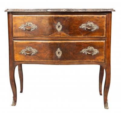 Louis XV Walnut Commode