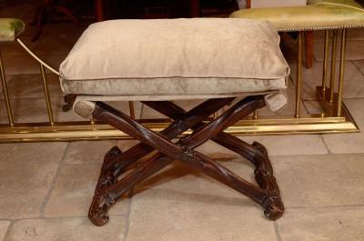 Louis XV Walnut Stool