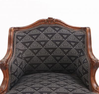 Louis XV style Carved Boudoir Chair C 1910 Perfect for your dog or cat 
