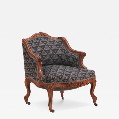 Louis XV style Carved Boudoir Chair C 1910 Perfect for your dog or cat 