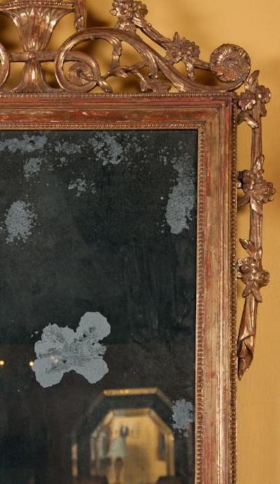 Louis XVI Console Mirror
