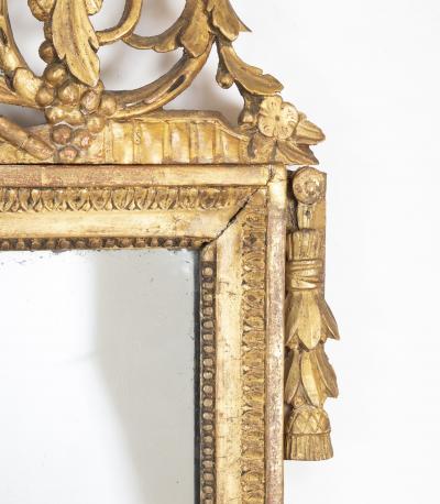 Louis XVI French Gilded Marriage or Brides Mirror