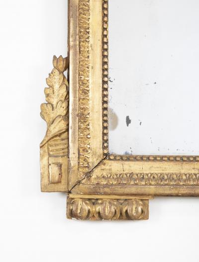 Louis XVI French Gilded Marriage or Brides Mirror