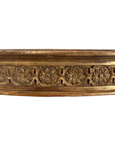 Louis XVI Gilt Wood Console as Wall Bracket