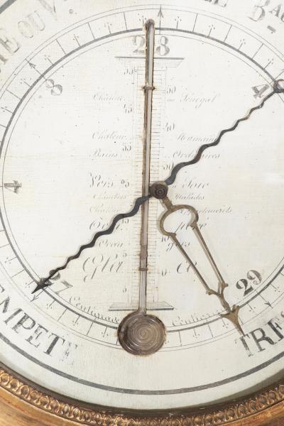 Louis XVI Giltwood Barometer