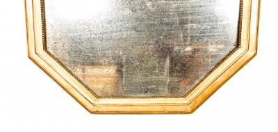 Louis XVI Giltwood Mirror