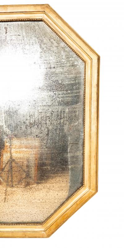 Louis XVI Giltwood Mirror