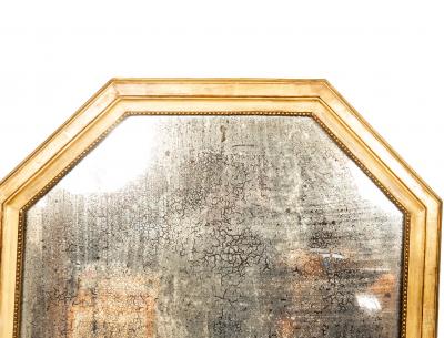 Louis XVI Giltwood Mirror