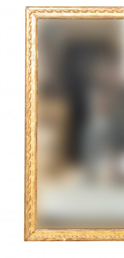 Louis XVI Giltwood Mirror