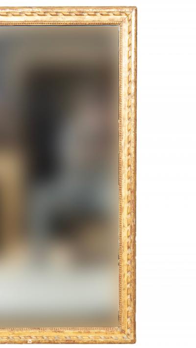 Louis XVI Giltwood Mirror