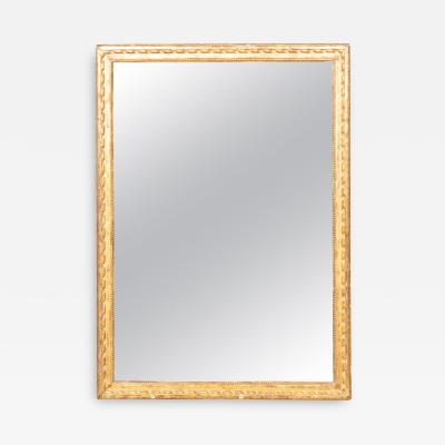 Louis XVI Giltwood Mirror
