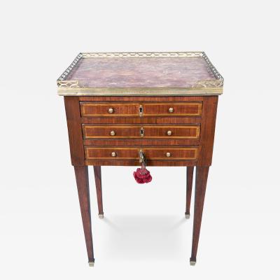 Louis XVI Kingwood Side Table