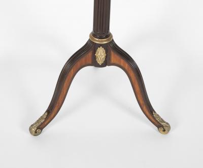 Louis XVI Luminiere with Porcelain Top Stamped Jansen