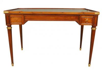 Louis XVI Mahogany Tric Trac Table By C C Saunier
