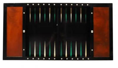 Louis XVI Mahogany Tric Trac Table By C C Saunier