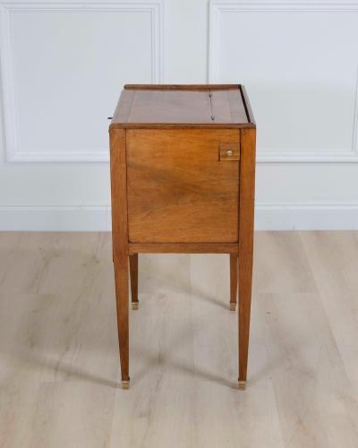Louis XVI Marquetry Chiffonier Table