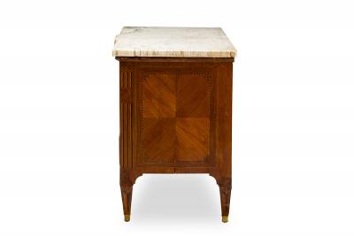 Louis XVI Marquetry Inlaid Commode