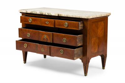 Louis XVI Marquetry Inlaid Commode