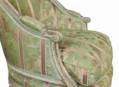 Louis XVI Painted Bergere