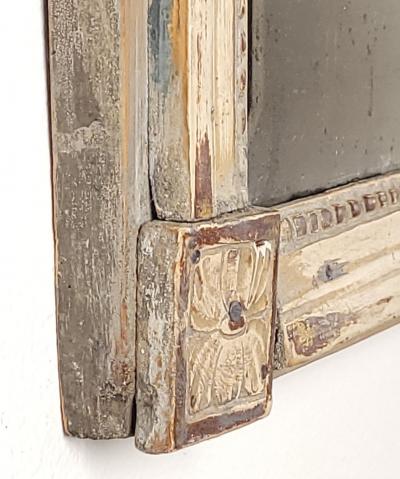 Louis XVI Painted Small Mirror circa 1800