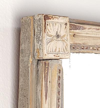 Louis XVI Painted Small Mirror circa 1800