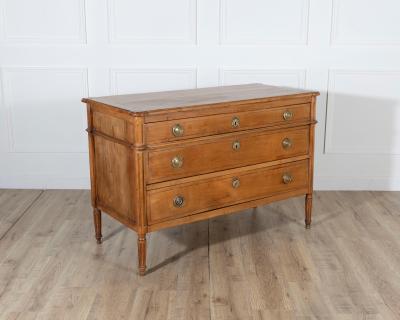 Louis XVI Period Chest Of Drawers In Cherry Wood