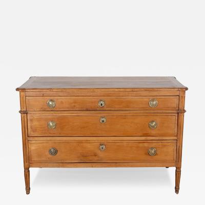 Louis XVI Period Chest Of Drawers In Cherry Wood