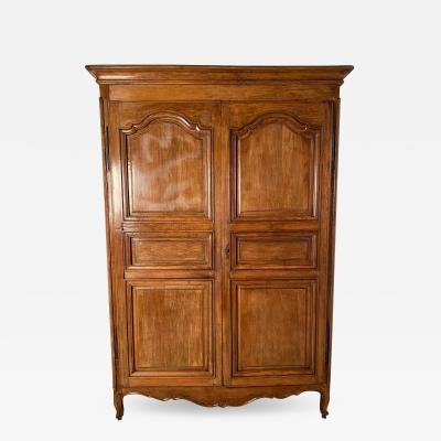 Louis XVI Provincial Fruitwood Armoire France circa 1800