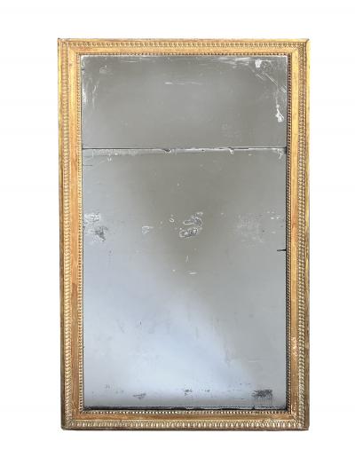 Louis XVI Rectangular Giltwood Wall Mirror