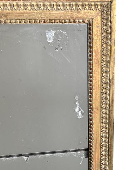 Louis XVI Rectangular Giltwood Wall Mirror