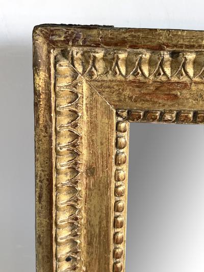 Louis XVI Rectangular Giltwood Wall Mirror
