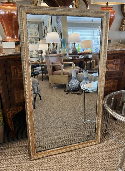 Louis XVI Rectangular Giltwood Wall Mirror
