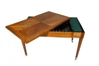 Louis XVI Rosewood Tric Trac Table