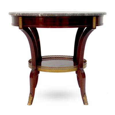 Louis XVI Style Bouillotte Table