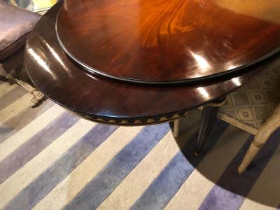 Louis XVI Style Bronze Mounted Dining Room Table in the Manner of Jansen