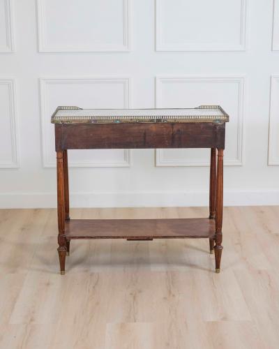 Louis XVI Style Console In Mahogany