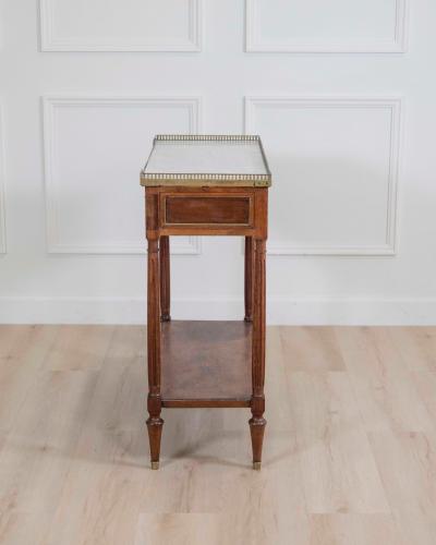 Louis XVI Style Console In Mahogany