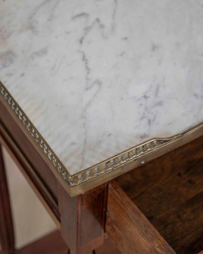 Louis XVI Style Console In Mahogany