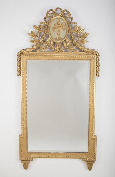 Louis XVI Style Console Mirror