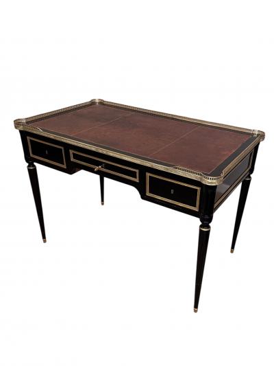 Louis XVI Style Ebonized Bureau Plat