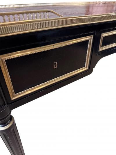 Louis XVI Style Ebonized Bureau Plat