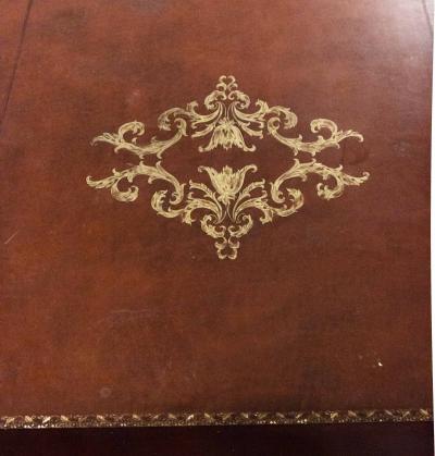 Louis XVI Style Gilt Bronze Mounted Bureau Plat Desk