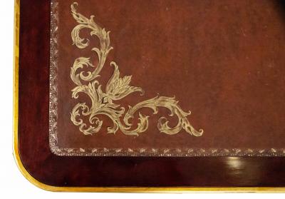 Louis XVI Style Gilt Bronze Mounted Bureau Plat Desk